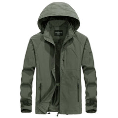 Lightweight Water-Resistant Windbreaker Jacket for Men