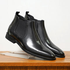 Chelsea Boots with Elastic Side Panels for Men