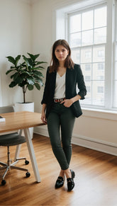 Tailored Casual Blazer for Women