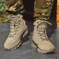 Tactical Combat Boots with Rugged Sole for Men