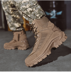 Tactical Combat Boots with Rugged Sole for Men