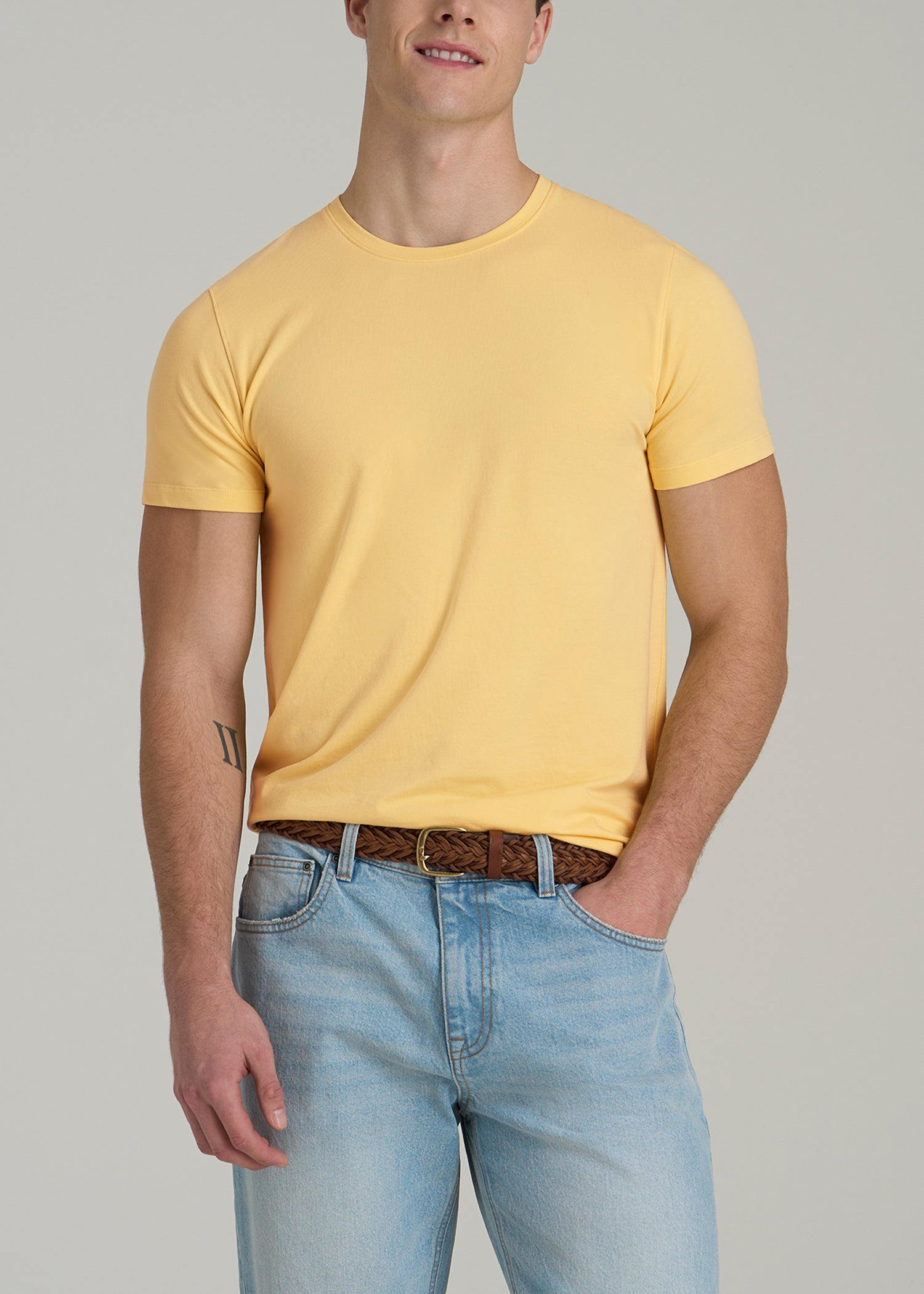 Soft Touch Crew Neck T-Shirt for Men