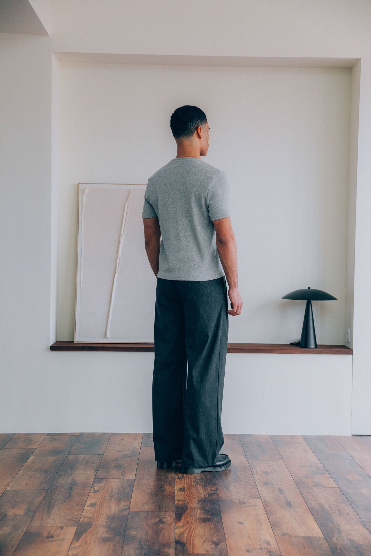 Classic Heather Grey T-Shirt for Men