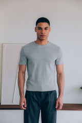 Classic Heather Grey T-Shirt for Men