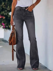 High Waist Bootcut Jeans for Women